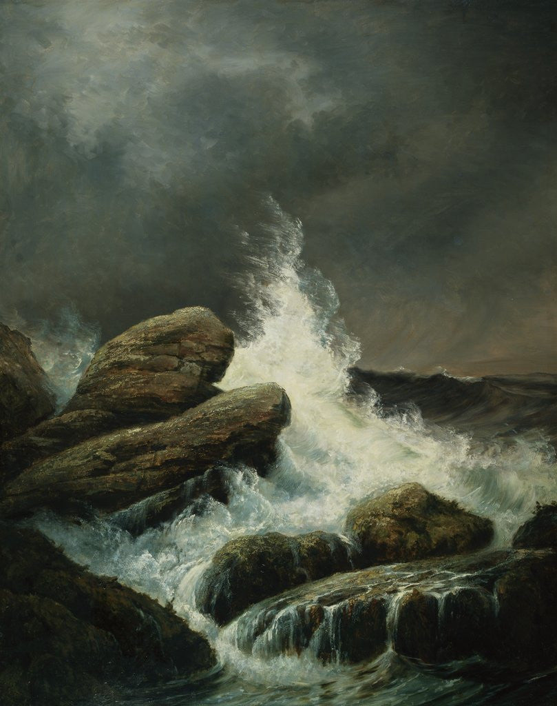 Detail of The Wave by Gustave Dore
