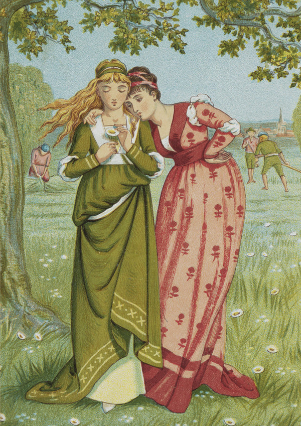 He Loves Me, He Loves Me Not posters & prints by Walter Crane