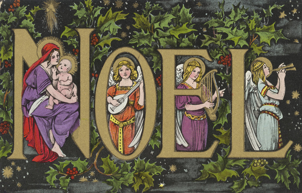 Detail of Noel Postcard by Anonymous