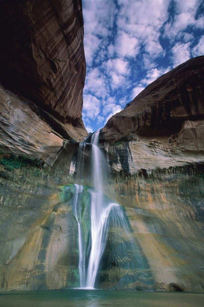 Detail of Calf Creek Falls, Utah, USA by Anonymous
