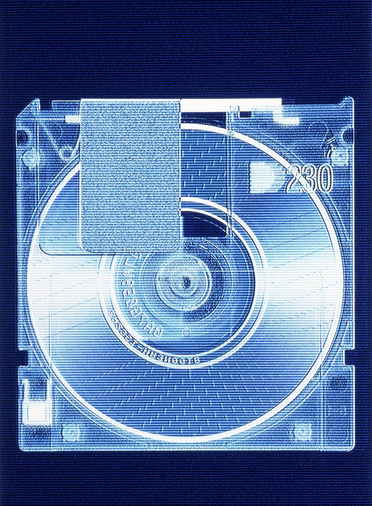 Detail of Floppy Disk by Corbis