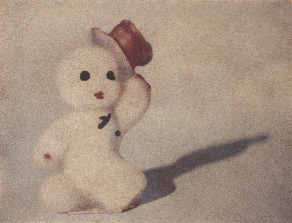 Detail of Snowman Walking by Jennifer Kennard
