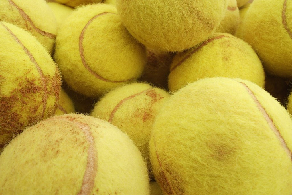Detail of Tennis balls by Anonymous