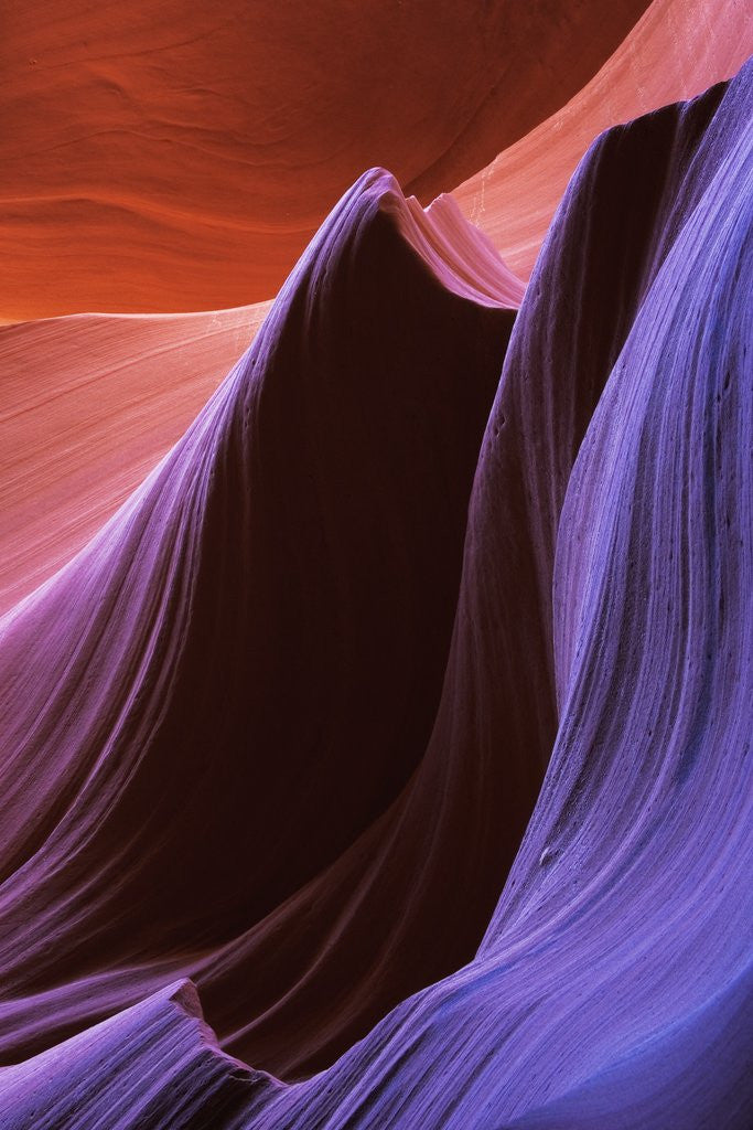 Detail of Antelope Canyon by Anonymous