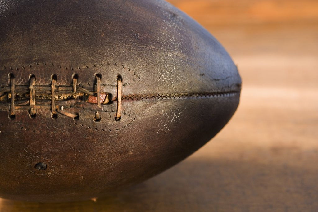 Detail of Old Football by Anonymous