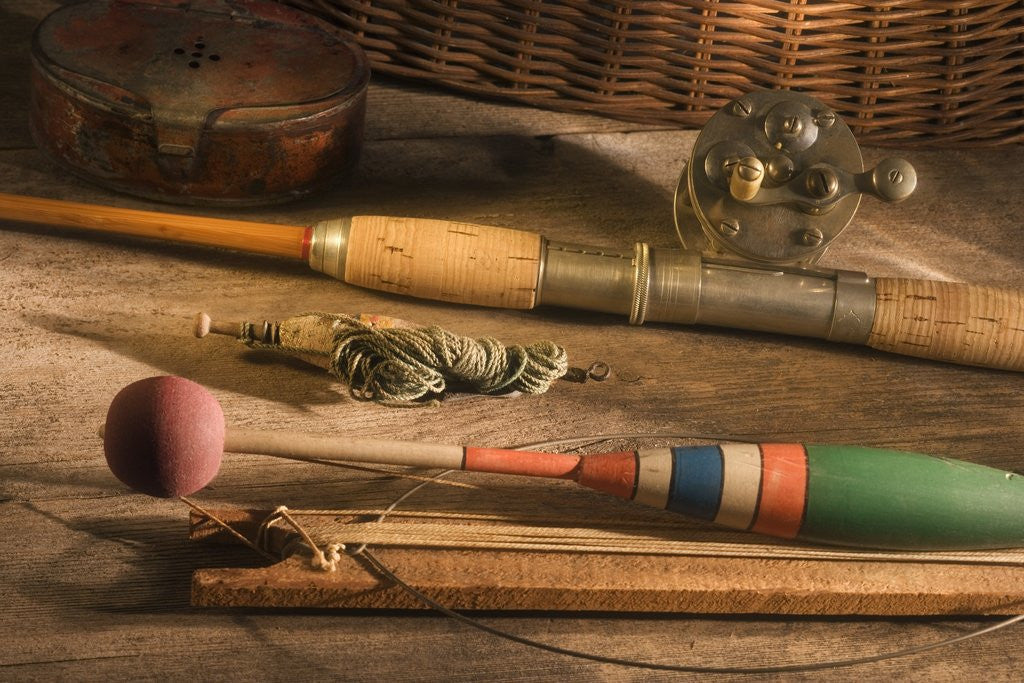 Detail of Fishing Equipment by Anonymous