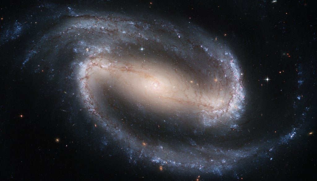 Detail of Barred Spiral Galaxy NGC 1300 by Anonymous