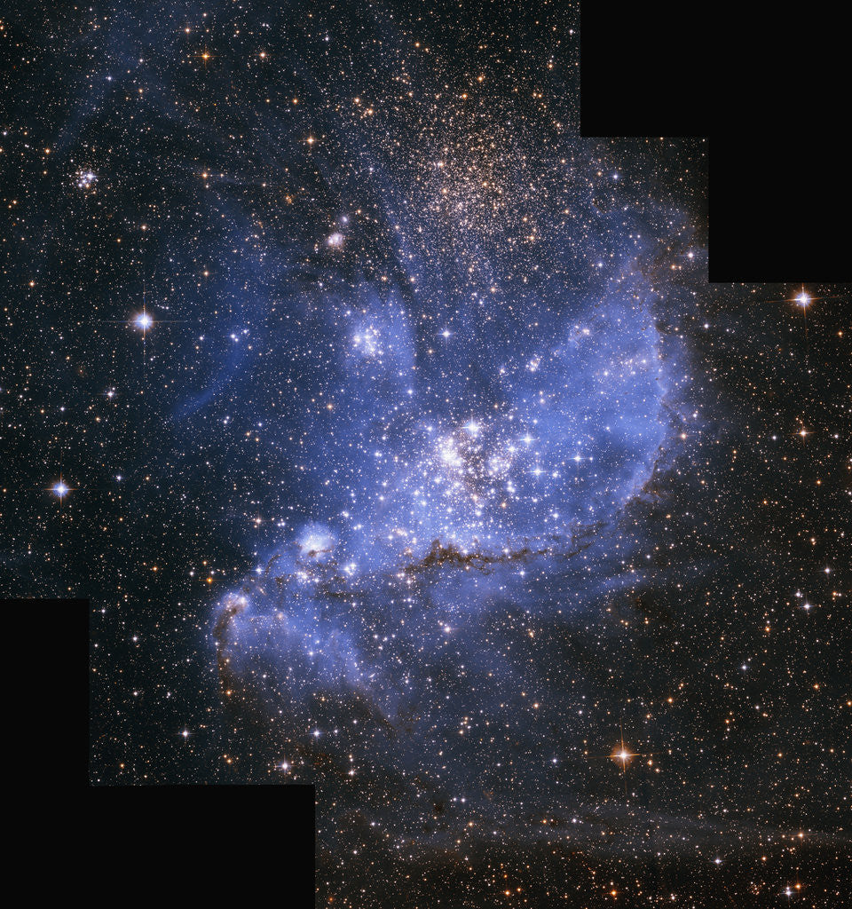 Detail of Young Stars in Small Magellanic Cloud by Anonymous