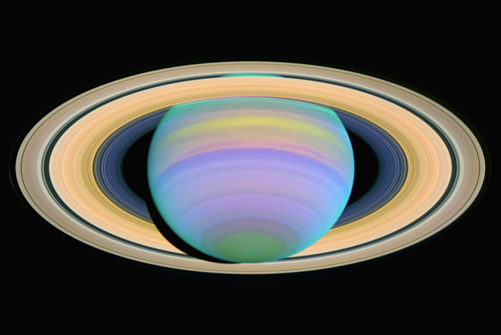 Detail of Saturn in Ultraviolet Light by Anonymous