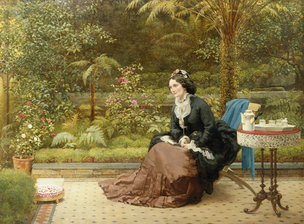 Detail of Five O'Clock by George Dunlop Leslie