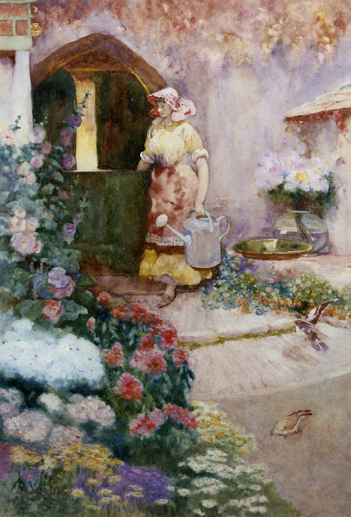 Detail of In the Garden by David Woodlock