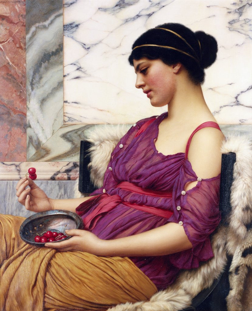 Detail of Ismenia by John William Godward