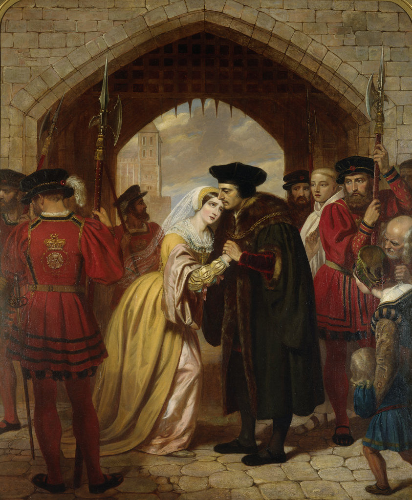 Detail of Sir Thomas Moore's Farewell to His Daughter by Edward Matthew Ward