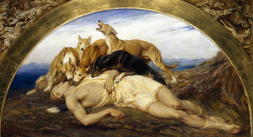 Detail of Adonis Wounded by Briton Riviere