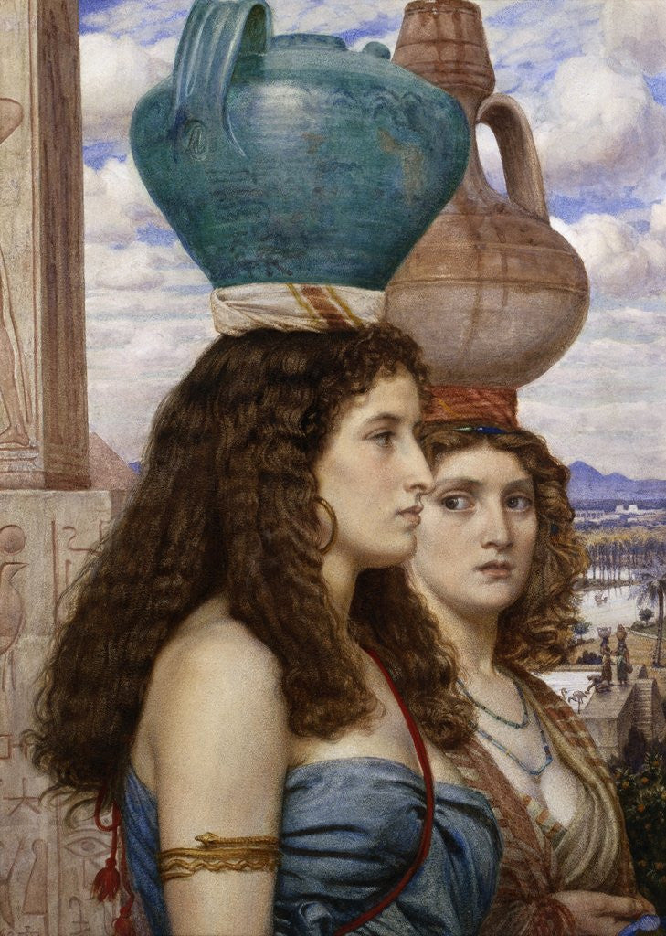 Detail of Servant Girls by Edward Poynter