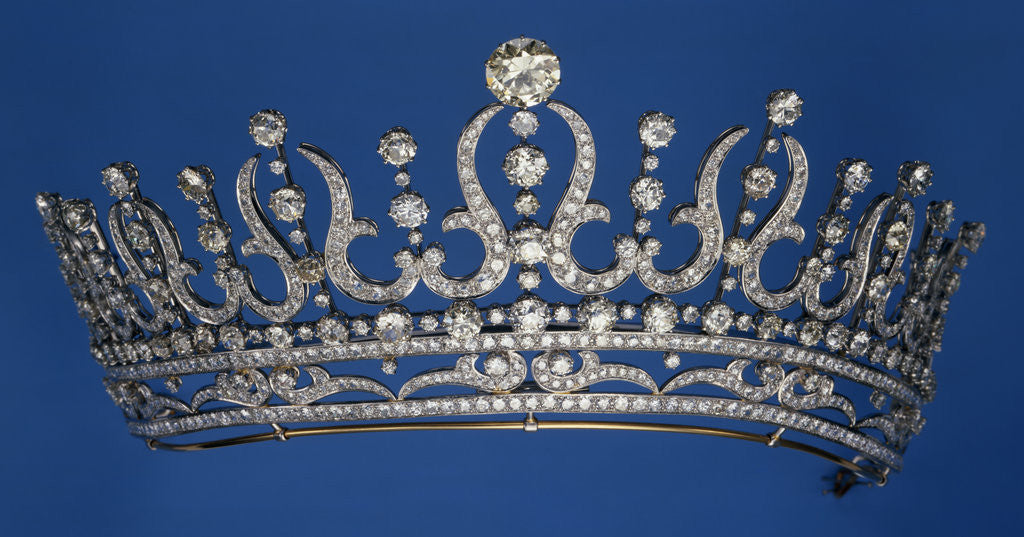 Detail of Diamond Tiara by Anonymous