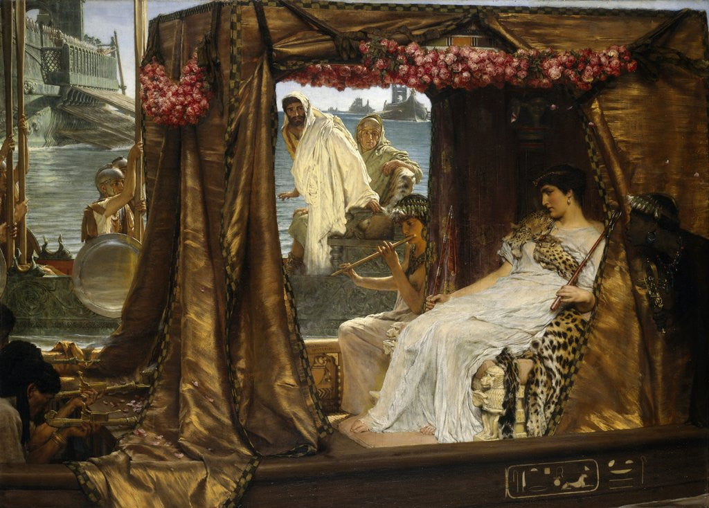 Detail of The Meeting of Anthony and Cleopatra, 41 B.C. by Lawrence Alma-Tadema