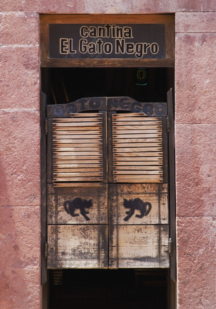 Detail of Saloon Doors on Cantina by Anonymous