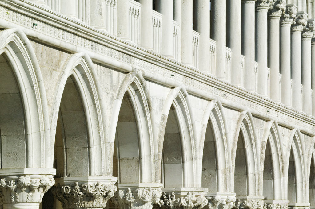 Detail of Detail of the Doge's Palace by Anonymous
