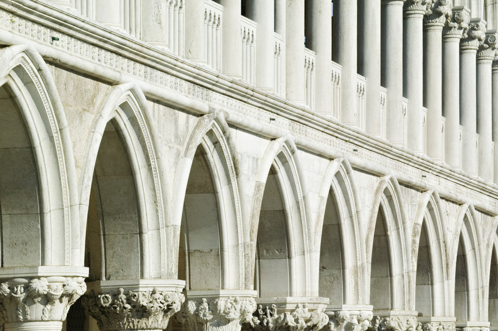 Detail of Detail of the Doge's Palace by Corbis
