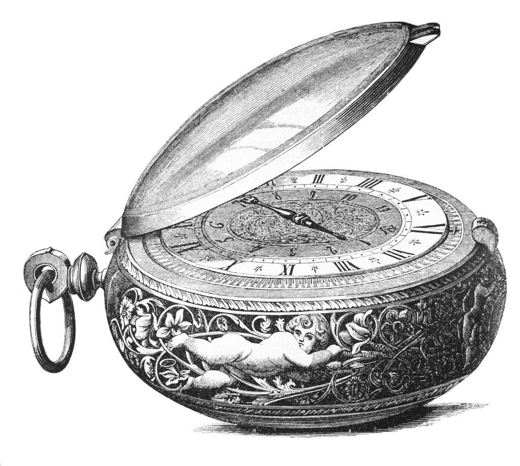 Detail of 17th Century Nuremberg Egg Watch by Anonymous