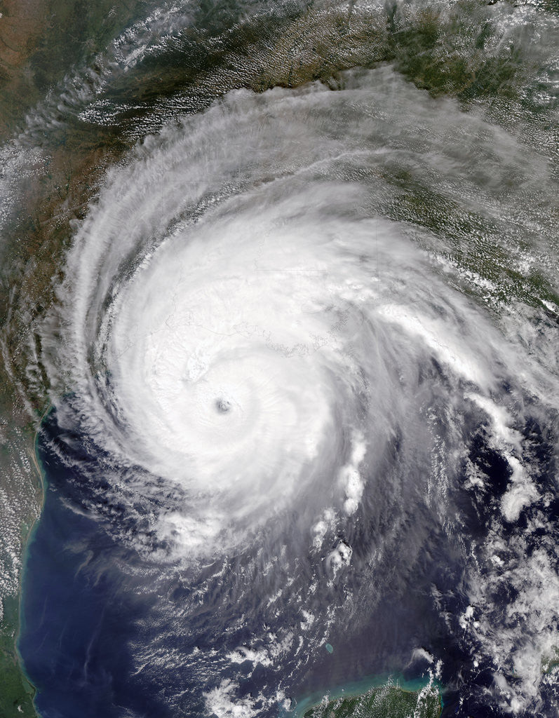 Detail of Hurricane Rita by Anonymous
