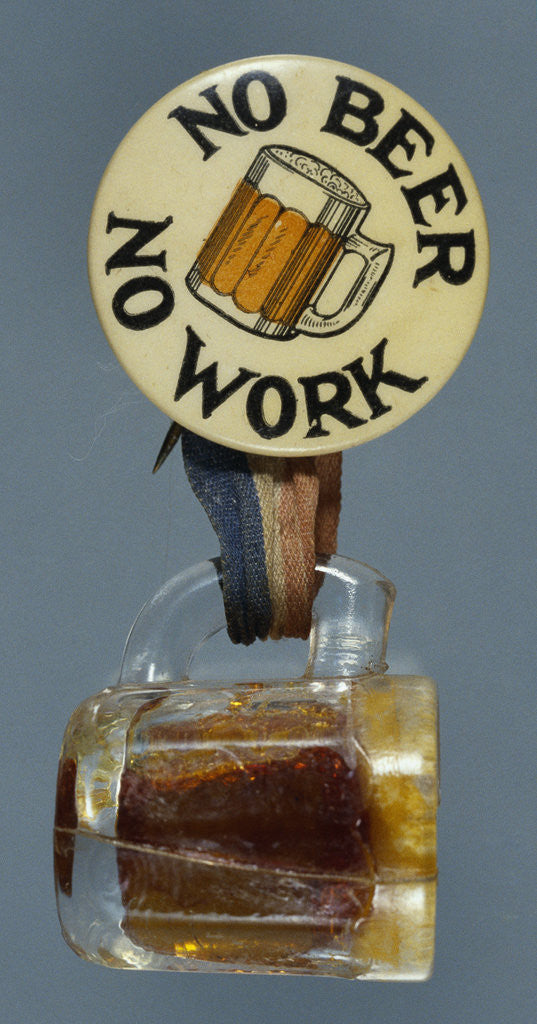Detail of Anti-Prohibition Button by Anonymous
