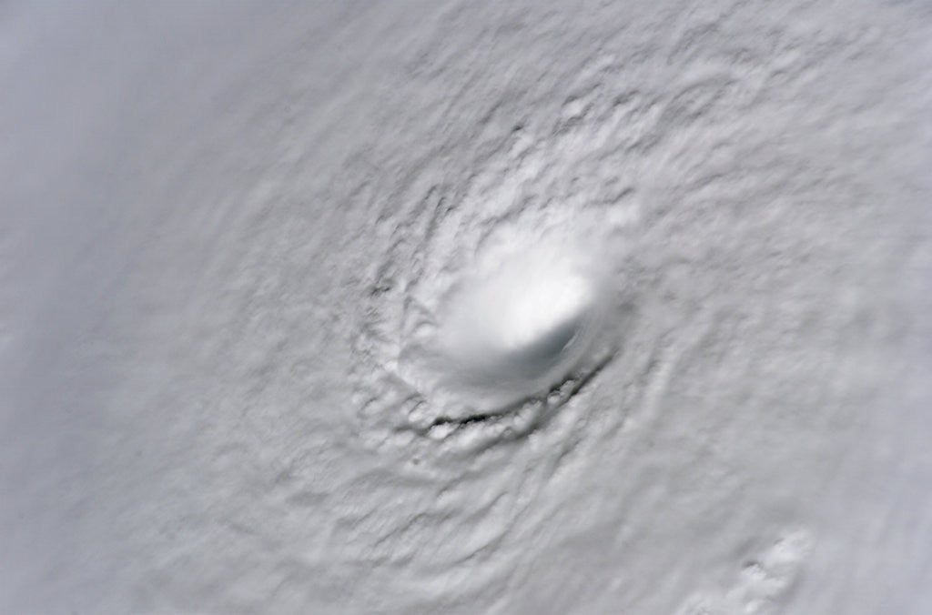 Detail of Eye of Hurricane Wilma by Corbis