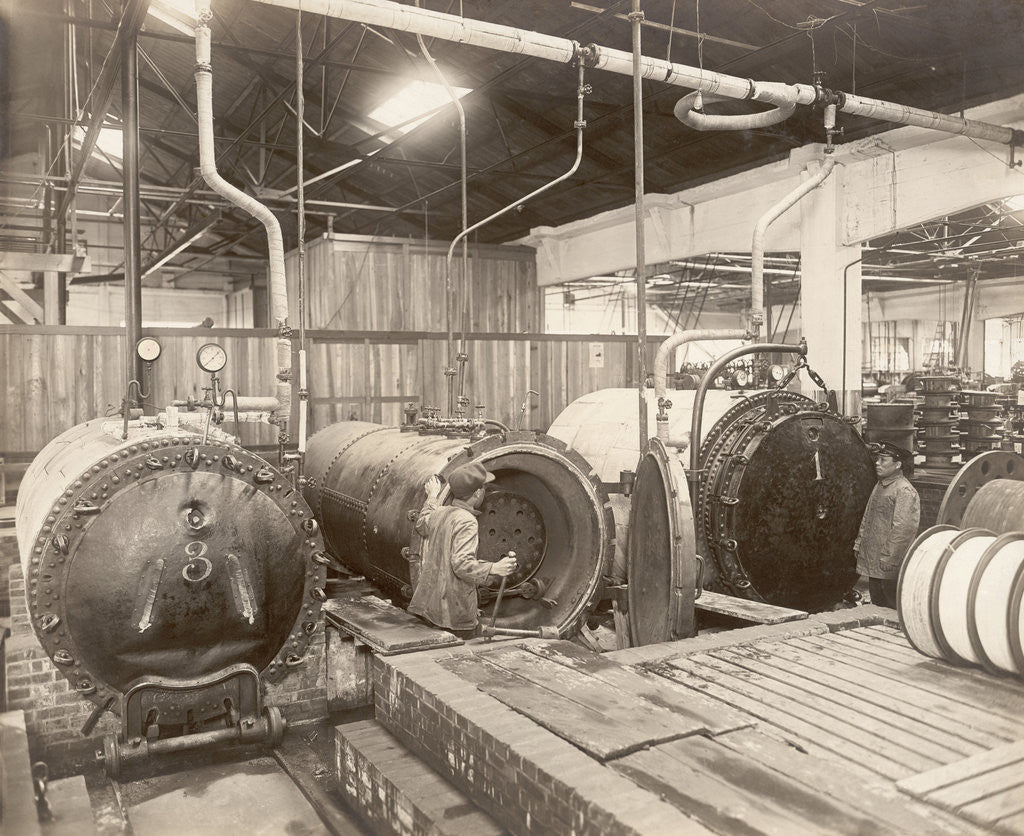 Detail of Interior of Tokyo Factory by Anonymous