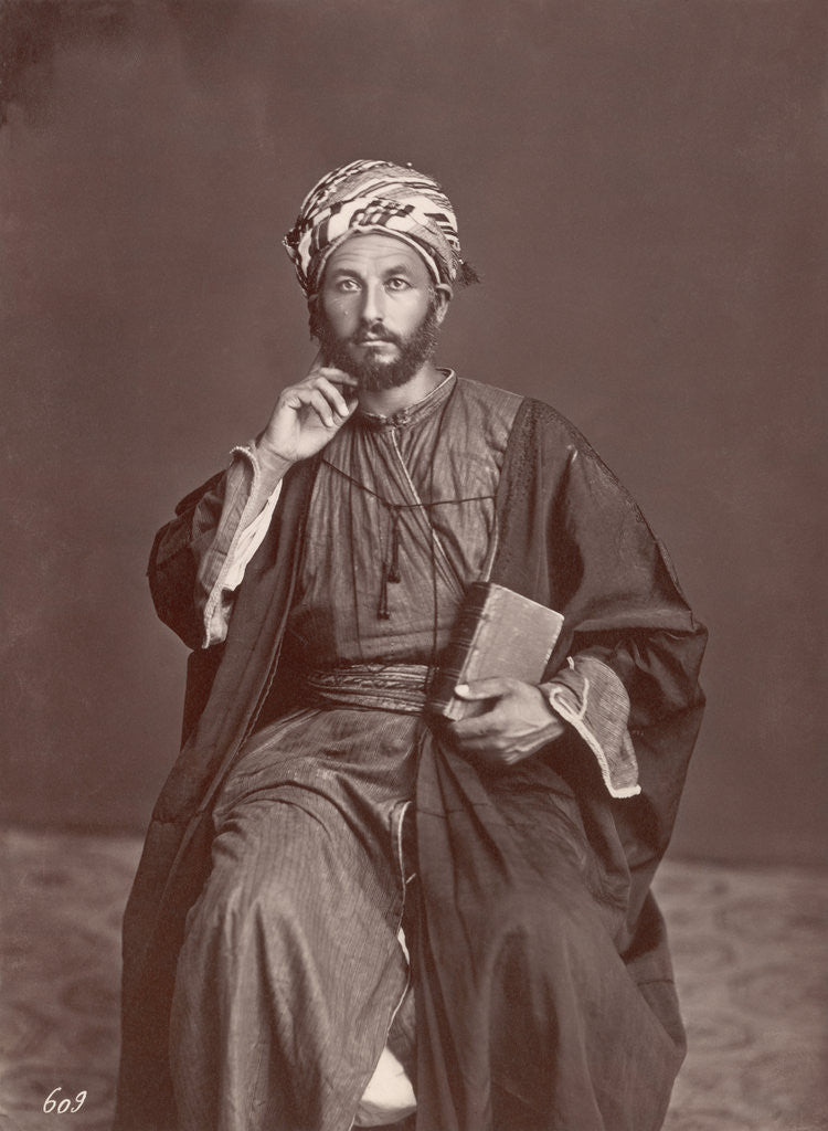 Detail of Middle Eastern Scholar by Anonymous