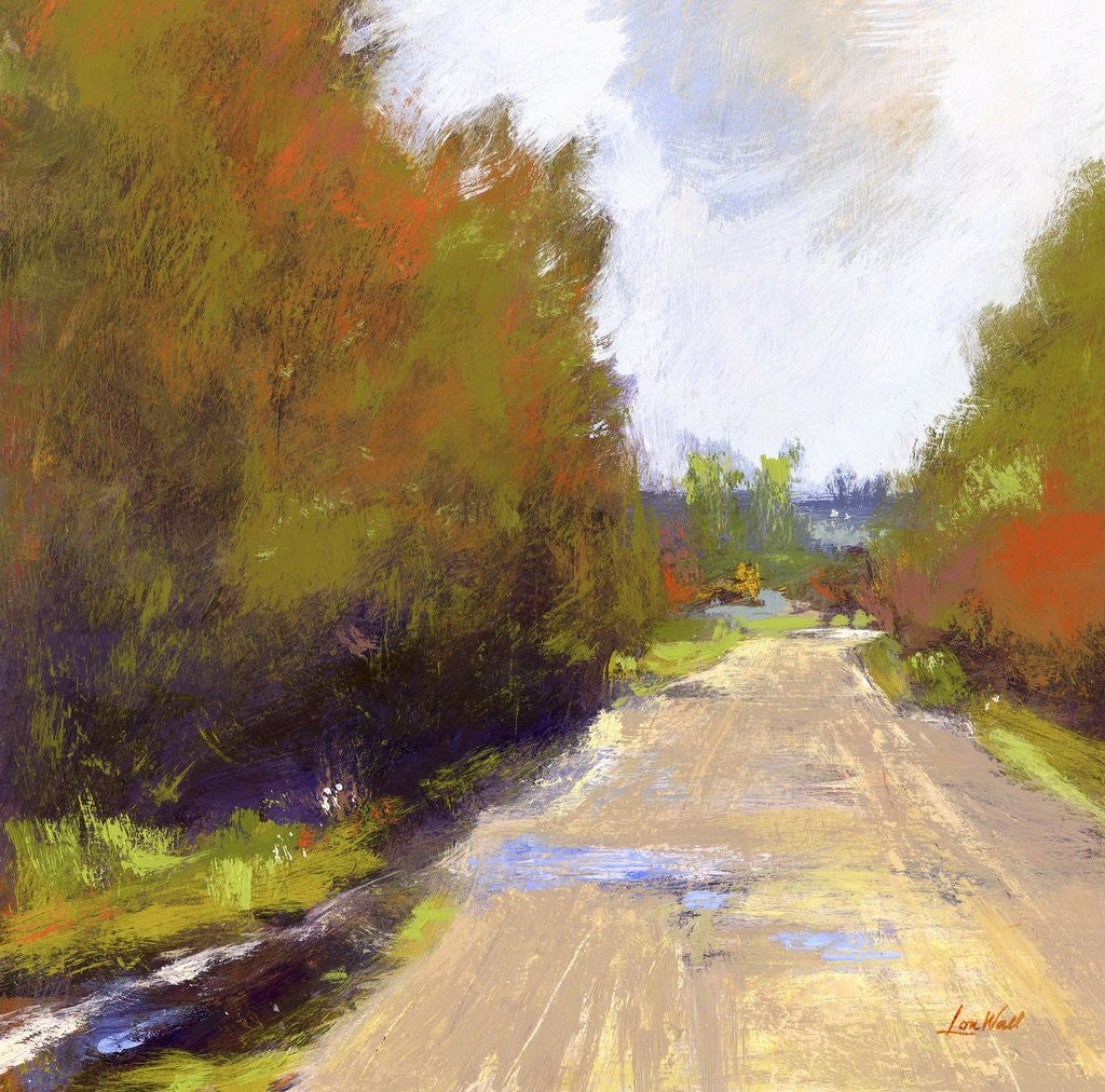 Detail of Open Road by Lou Wall