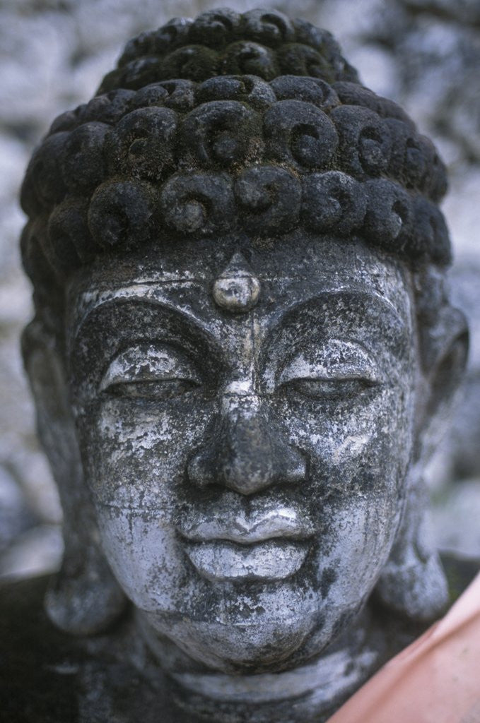 Detail of Balinese Buddha Sculpture by Corbis