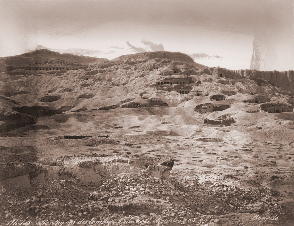 Detail of Valley of the Kings by Anonymous