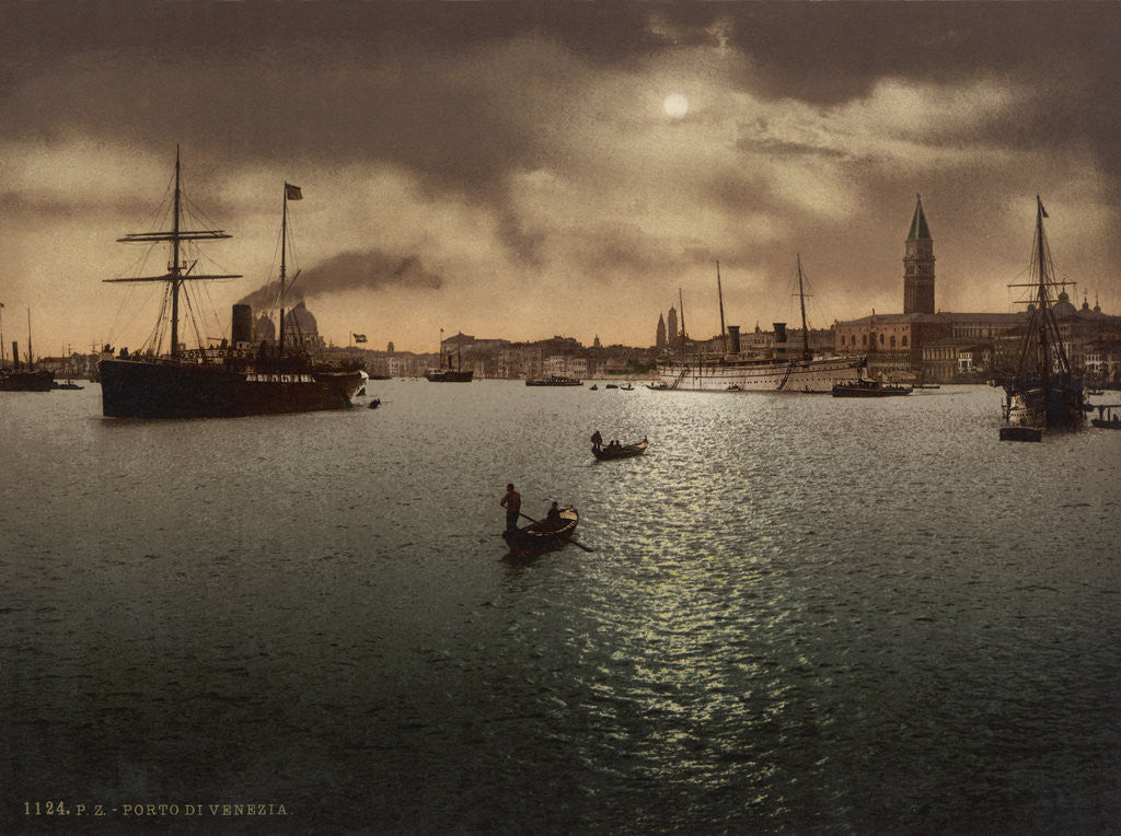 Detail of Port of Venice, Italy by Anonymous