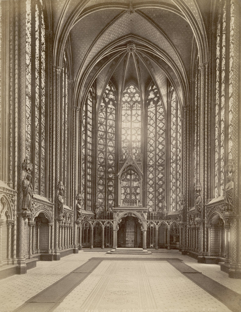 Detail of Sainte-Chapelle by Anonymous