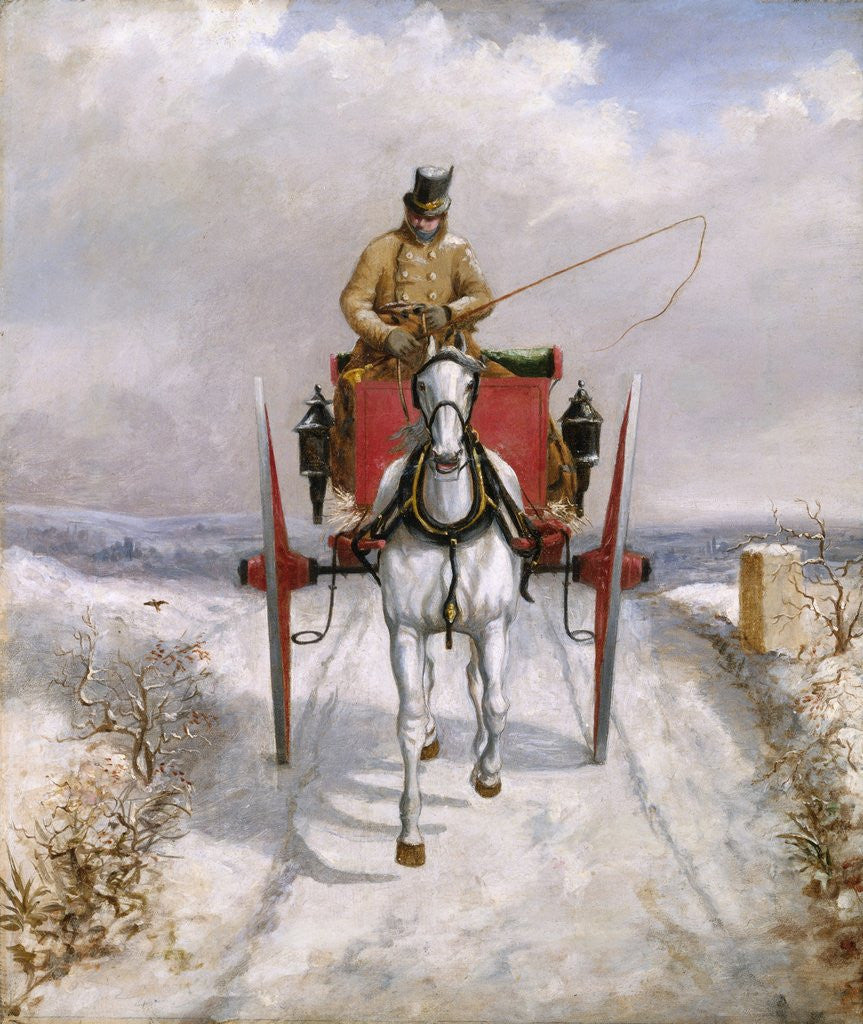 Detail of Christmas Deliveries by Henry Alken