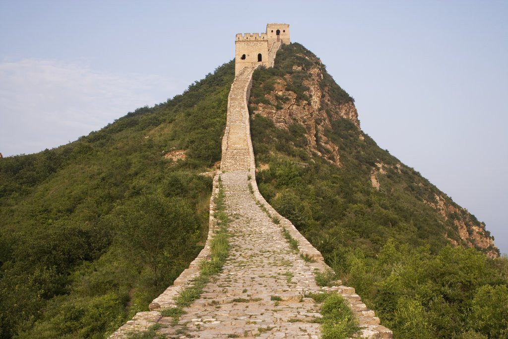Detail of Great Wall, Simatai, China by Anonymous