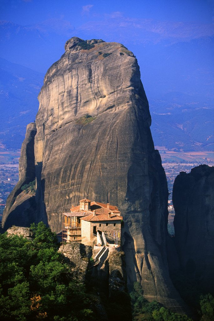 Detail of Roussanou Monastery by Anonymous