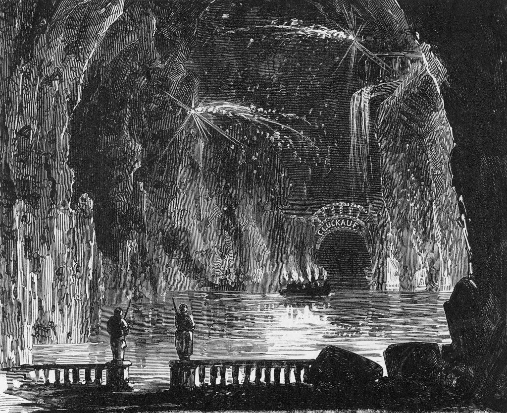 Detail of In The Wieliczka Salt Mines by Anonymous
