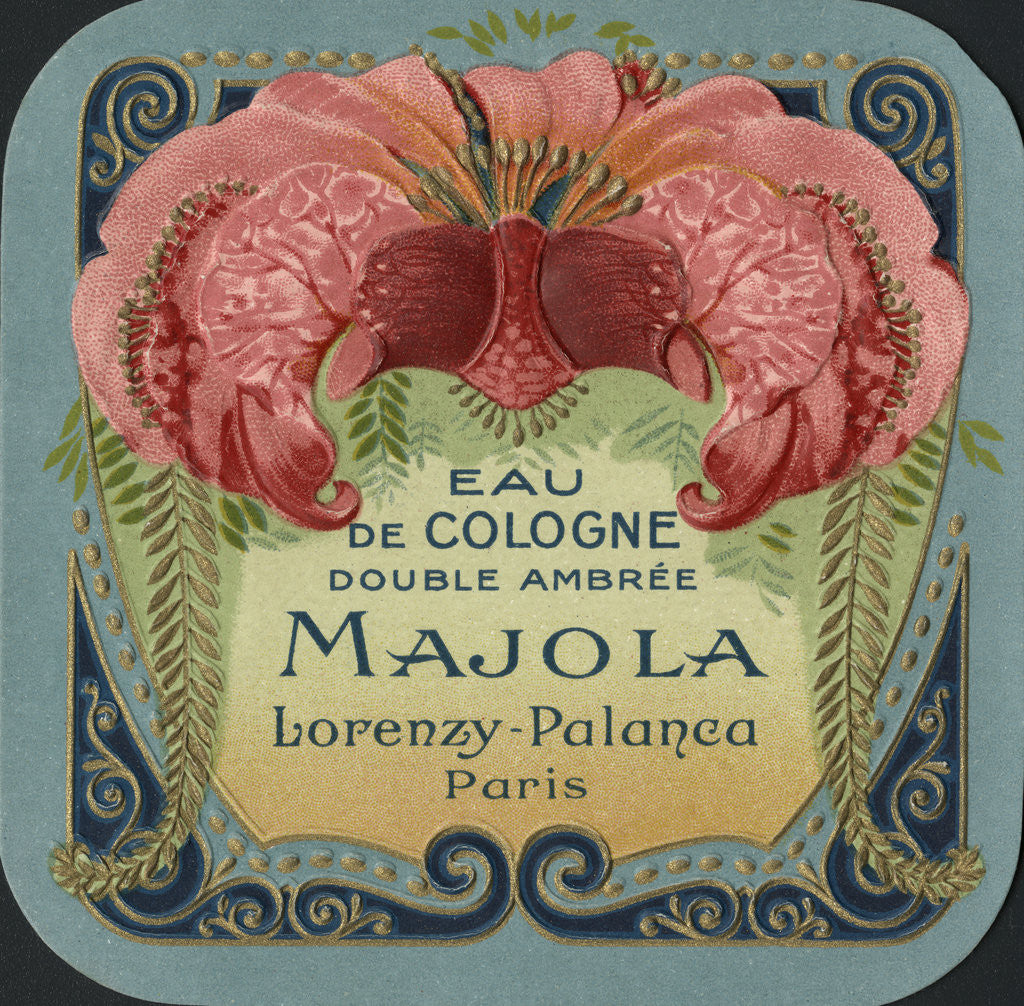 Detail of Majola Perfume Label by Anonymous