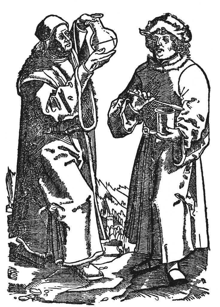 Detail of Cosmas and Damian by Anonymous