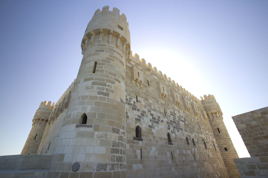 Detail of Fort Qa'it Bey in Alexandria by Anonymous