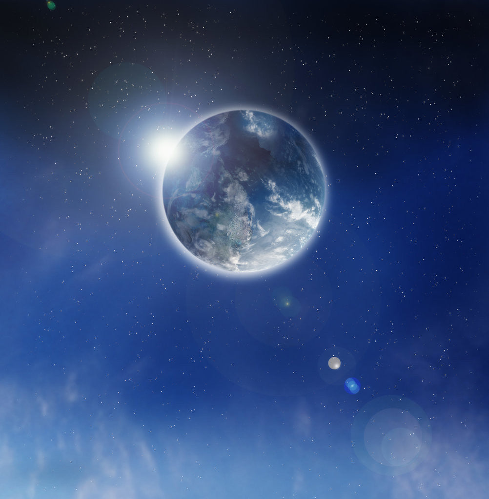 Detail of Solar Eclipse by Anonymous