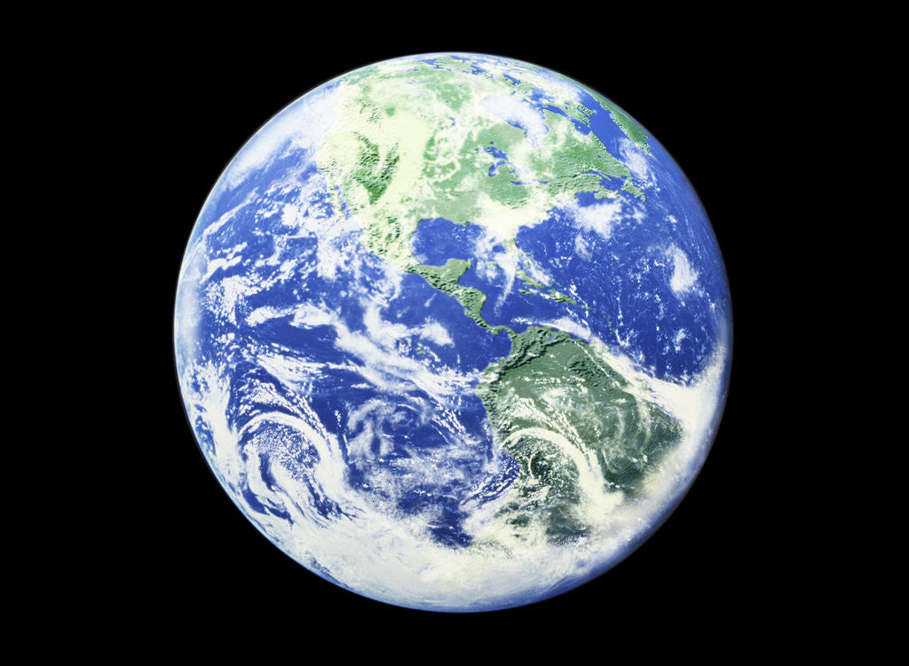 Detail of View of Earth From Space by Anonymous