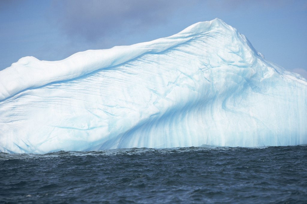 Detail of Floating Iceberg by Corbis