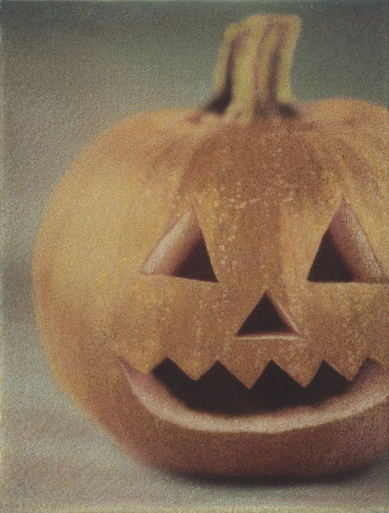 Detail of Pumpkin Man 2 by Jennifer Kennard