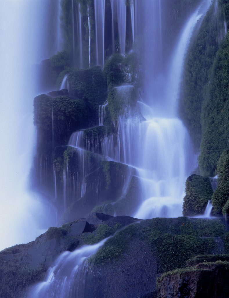 Detail of Waterfall in Iguazu National Park by Anonymous