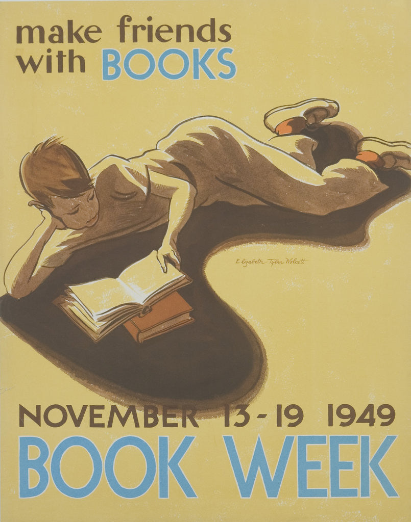 Detail of Book Week Poster by Elizabeth Tyler Wolcott