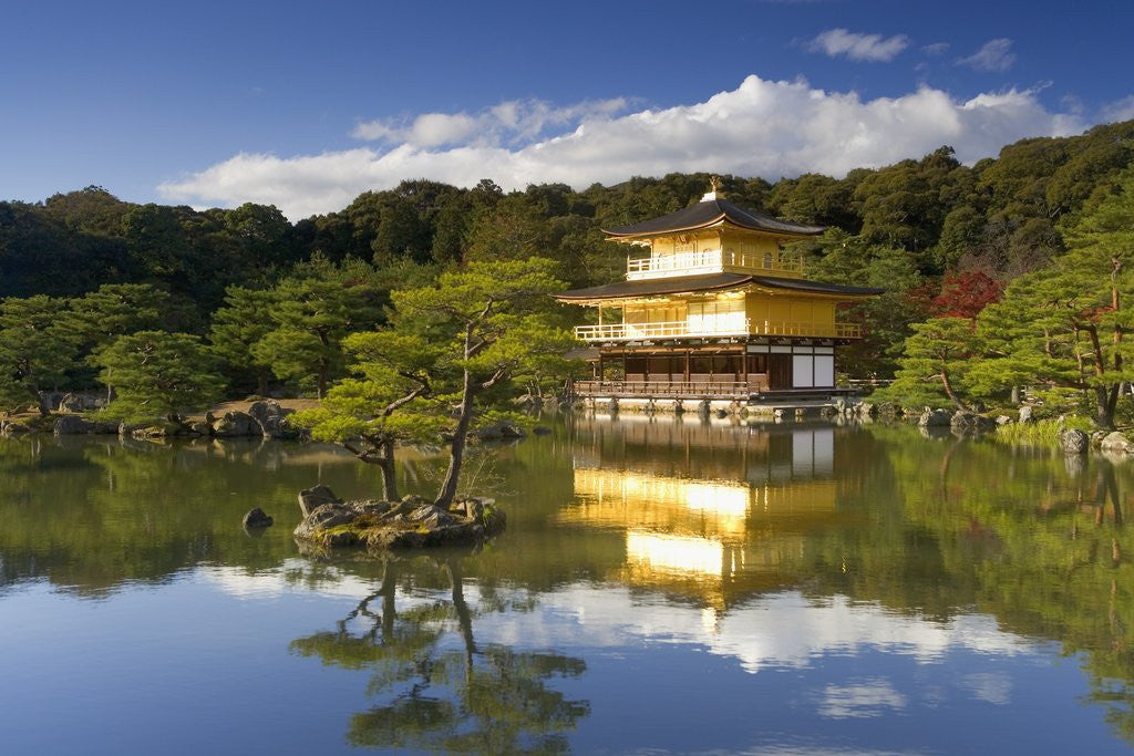 Detail of Golden Temple at Waterside by Anonymous