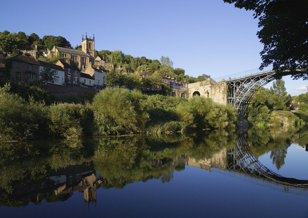 Detail of Ironbridge on River Severn by Anonymous